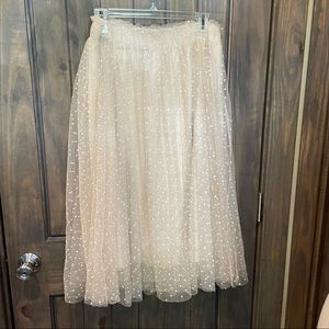 Tulle skirt
